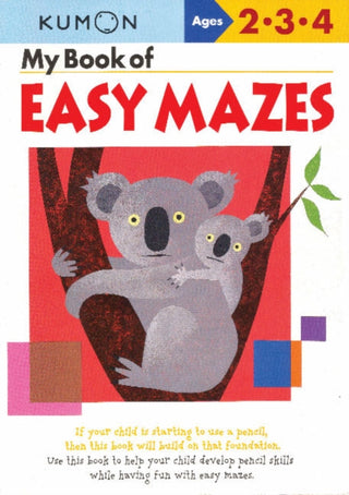 Cover image for 9781933241241 - My Book Of Easy Mazes