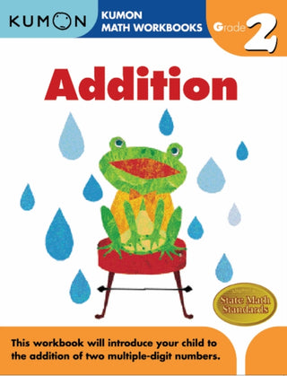 Cover image for 9781933241517 - Kumon Grade 2 Addition