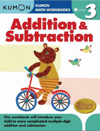 Supplemental image for 9781933241531 - Kumon Grade 3 Addition & Subtraction