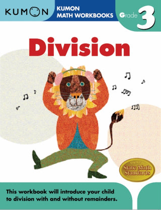 Cover image for 9781933241555 - Kumon Grade 3 Division