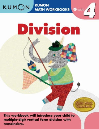 Supplemental image for 9781933241579 - Kumon Grade 4 Division