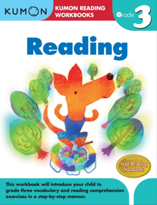 Cover image for 9781934968772 - Kumon Grade 3 Reading