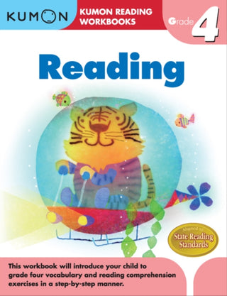 Cover image for 9781934968796 - Kumon Grade 4 Reading