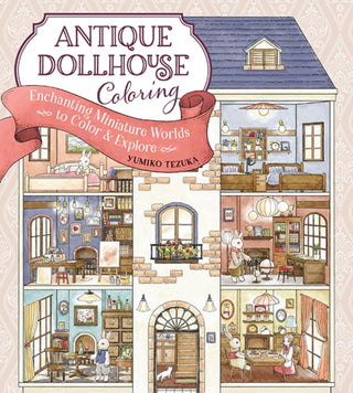 Cover image for 9781940552828 - Antique Dollhouse Coloring