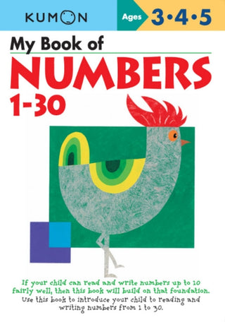 Cover image for 9781941082140 - My Book of Numbers 1 - 30 (UK Commonwealth Edition)