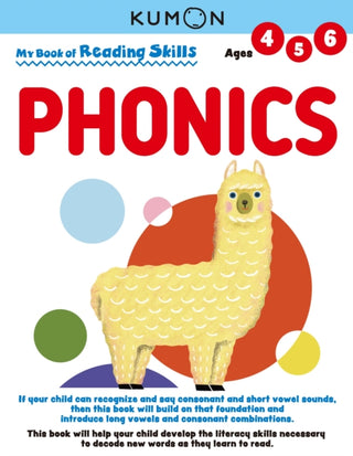 Cover image for 9781941082973 - Kumon My Bk of Reading Skills: Phonics