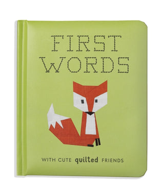 Cover image for 9781941325964 - First Words with Cute Quilted Friends