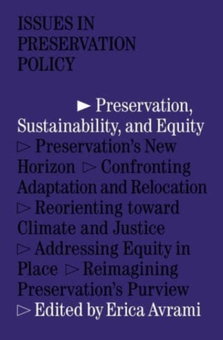 Cover image for 9781941332702 - Preservation, Sustainability, and Equity
