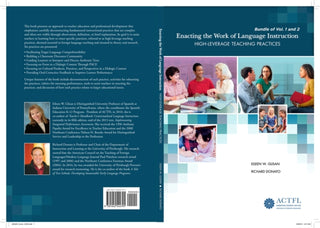 Cover image for 9781942544791 - Enacting the Work of Language Instruction Bundle (Vol 1, Vol 2)