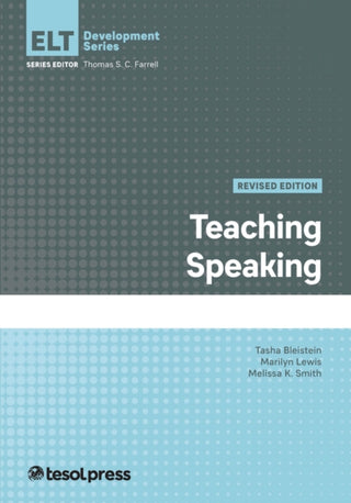Cover image for 9781945351921 - Teaching Speaking, Revised