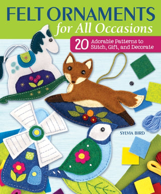 Cover image for 9781947163676 - Felt Ornaments for All Occasions