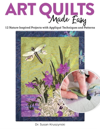 Cover image for 9781947163874 - Art Quilts Made Easy