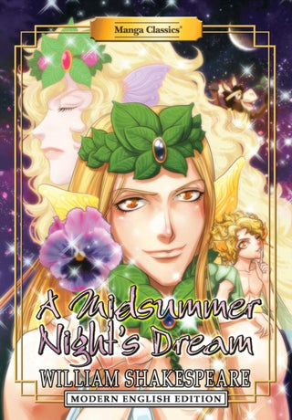 Cover image for 9781947808249 - Manga Classics: A Midsummer Night's Dream - Modern English Edition (Paperback)