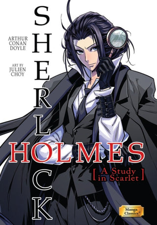 Cover image for 9781947808324 - Manga Classics Sherlock Holmes Vol. 1 A Study in Scarlet