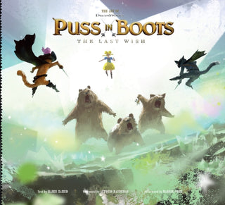 Cover image for 9781949480450 - The Art of DreamWorks Puss in Boots