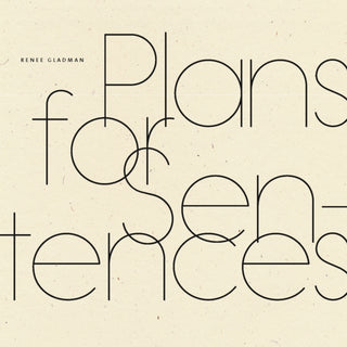Cover image for 9781950268580 - Plans for Sentences