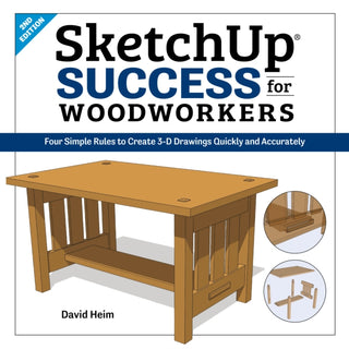 Cover image for 9781950934065 - SketchUp Success for Woodworkers