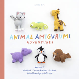 Cover image for 9781950968954 - Animal Amigurumi Adventures Vol. 2