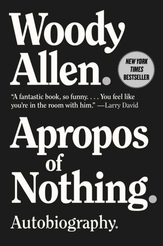 Cover image for 9781951627997 - Apropos of Nothing