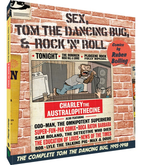 Cover image for 9781951757557 - Sex, Tom the Dancing Bug, and Rock 'n' Roll