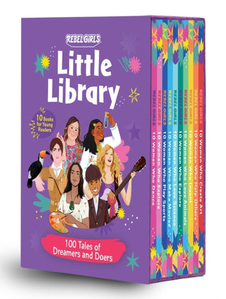 Cover image for 9781953424723 - Rebel Girls Little Library