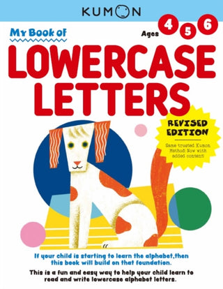 Cover image for 9781953845023 - Kumon My Book of Lowercase Letters