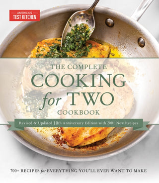 Cover image for 9781954210875 - The Complete Cooking for Two Cookbook, 10th Anniversary Gift Edition