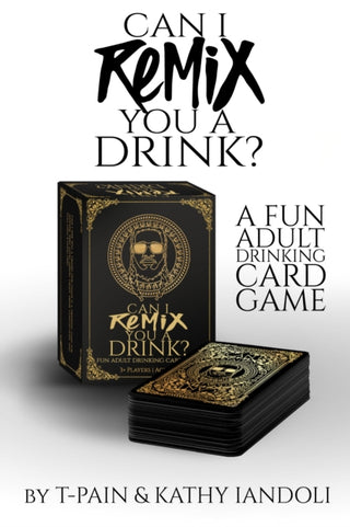 Supplemental image for 9781954220584 - Can I Remix You A Drink? T-pain's Ultimate Party Drinking Card Game For Adults