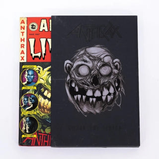 Cover image for 9781954928411 - Anthrax: Among The Living Graphic Novel (Deluxe Edition)