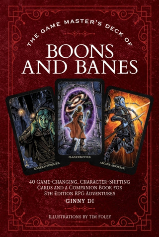 Cover image for 9781956403886 - The Game Master's Deck of Boons and Banes