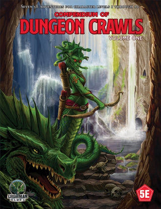 Cover image for 9781958809983 - D&D 5E: Compendium of Dungeon Crawls Volume 1