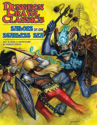 Cover image for 9781961756700 - Dungeon Crawl Classics #67: Sailors on the Starless Sea - Hardcover Edition