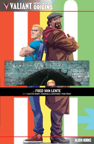 Cover image for 9781962201346 - Valiant Hero Universe Origins: Archer & Armstrong