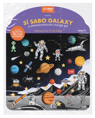 Supplemental image for 9781963183177 - Space Sticker Book: Reusable Puffy Sticker Activity Book for Kids