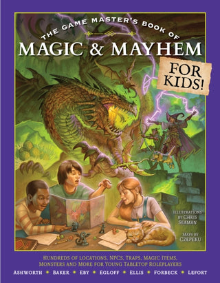 Cover image for 9781964487311 - The Game Master's Book of Magic & Mayhem for Kids