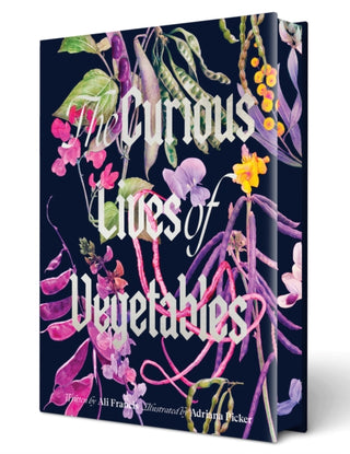 Cover image for 9781964786322 - The Curious Lives of Vegetables