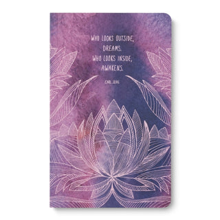 Cover image for 9781966077800 - Write Now - "Who looks outside, dreams. Who looks inside, awakens" - Carl Jung