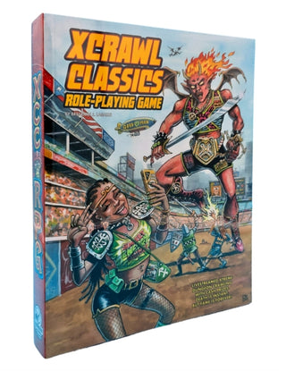 Cover image for 9781968220129 - Xcrawl Classics RPG - Softcover Edition