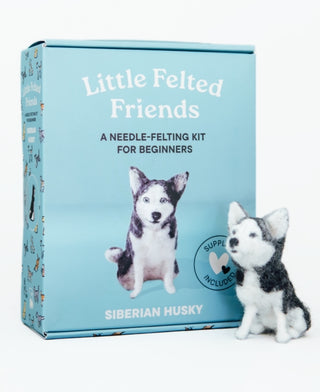 Cover image for 9781969889066 - Little Felted Friends: Siberian Husky