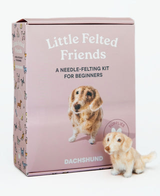 Cover image for 9781969889073 - Little Felted Friends: Dachshund