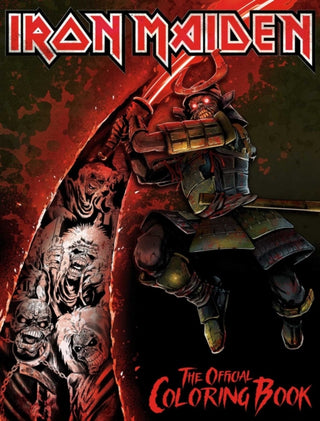 Cover image for 9781970047172 - Iron Maiden: The Official Coloring Book