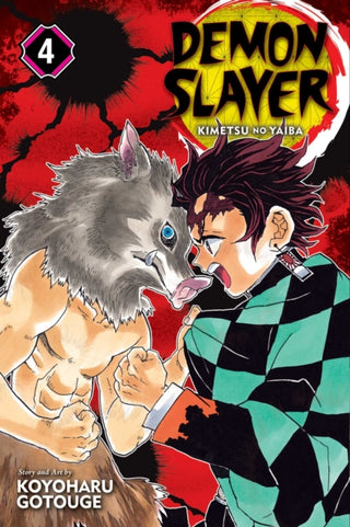 Cover image for 9781974700554 - Demon Slayer: Kimetsu no Yaiba, Vol. 4