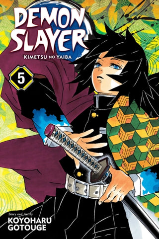 Cover image for 9781974700561 - Demon Slayer: Kimetsu no Yaiba, Vol. 5