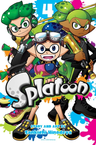 Cover image for 9781974701865 - Splatoon, Vol. 4