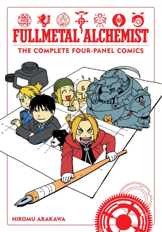 Cover image for 9781974706174 - Fullmetal Alchemist: The Complete Four-Panel Comics