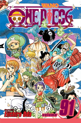 Cover image for 9781974707010 - One Piece, Vol. 91