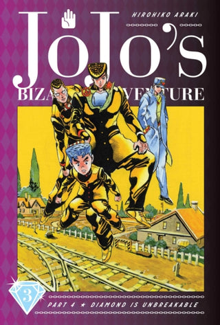 Cover image for 9781974708093 - JoJo's Bizarre Adventure: Part 4--Diamond Is Unbreakable, Vol. 3