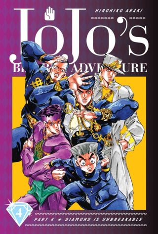 Cover image for 9781974708109 - JoJo's Bizarre Adventure: Part 4--Diamond Is Unbreakable, Vol. 4