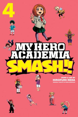 Cover image for 9781974708697 - My Hero Academia: Smash!!, Vol. 4