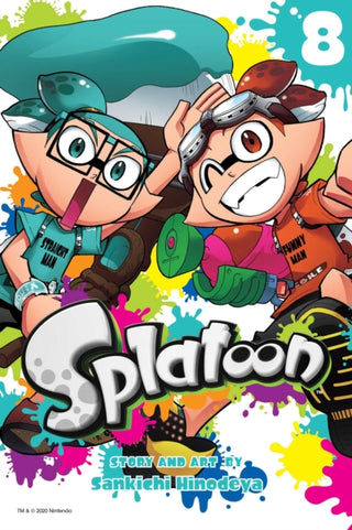 Cover image for 9781974709236 - Splatoon, Vol. 8